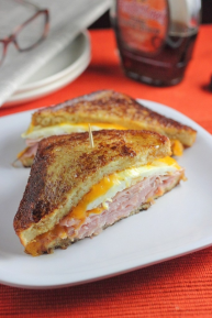 french toast grilled cheese