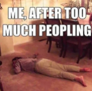 too much peopling