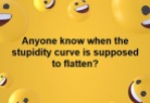 stupidity curve